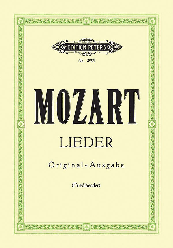 Mozart: Songs
