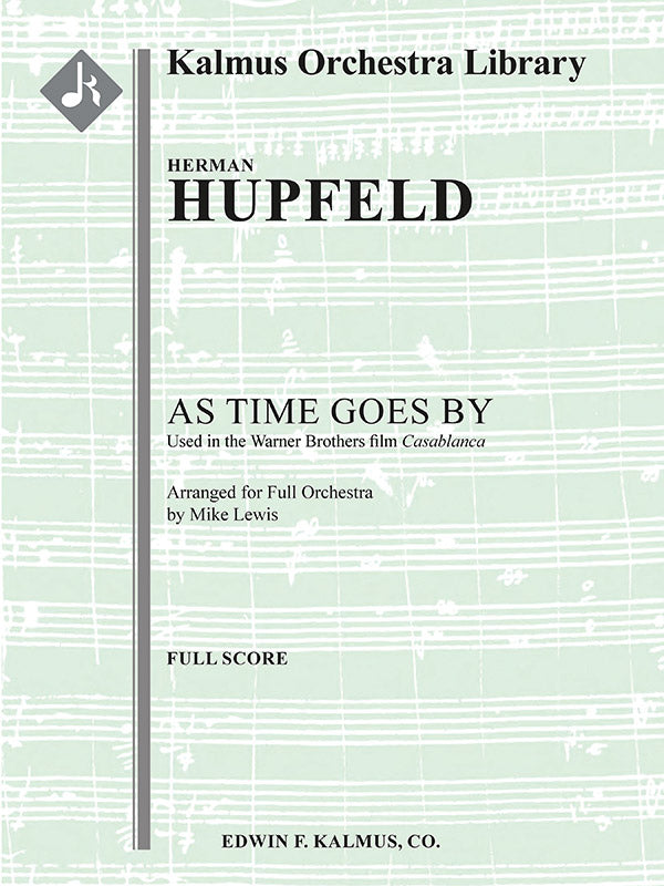 Hupfeld: As Time Goes By (arr. for orchestra)
