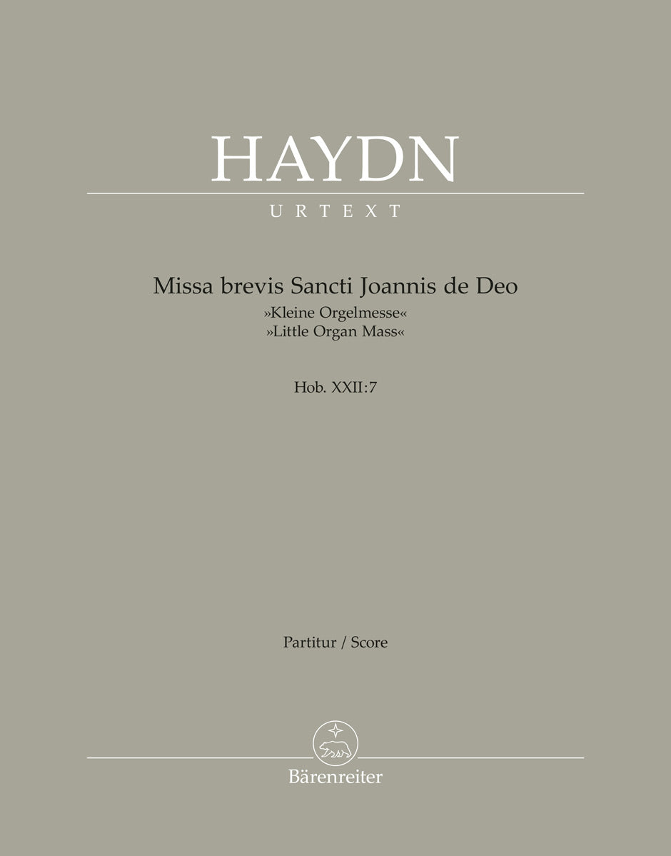 Haydn: Missa brevis Sancti Joannis de Deo, Hob. XXII:7