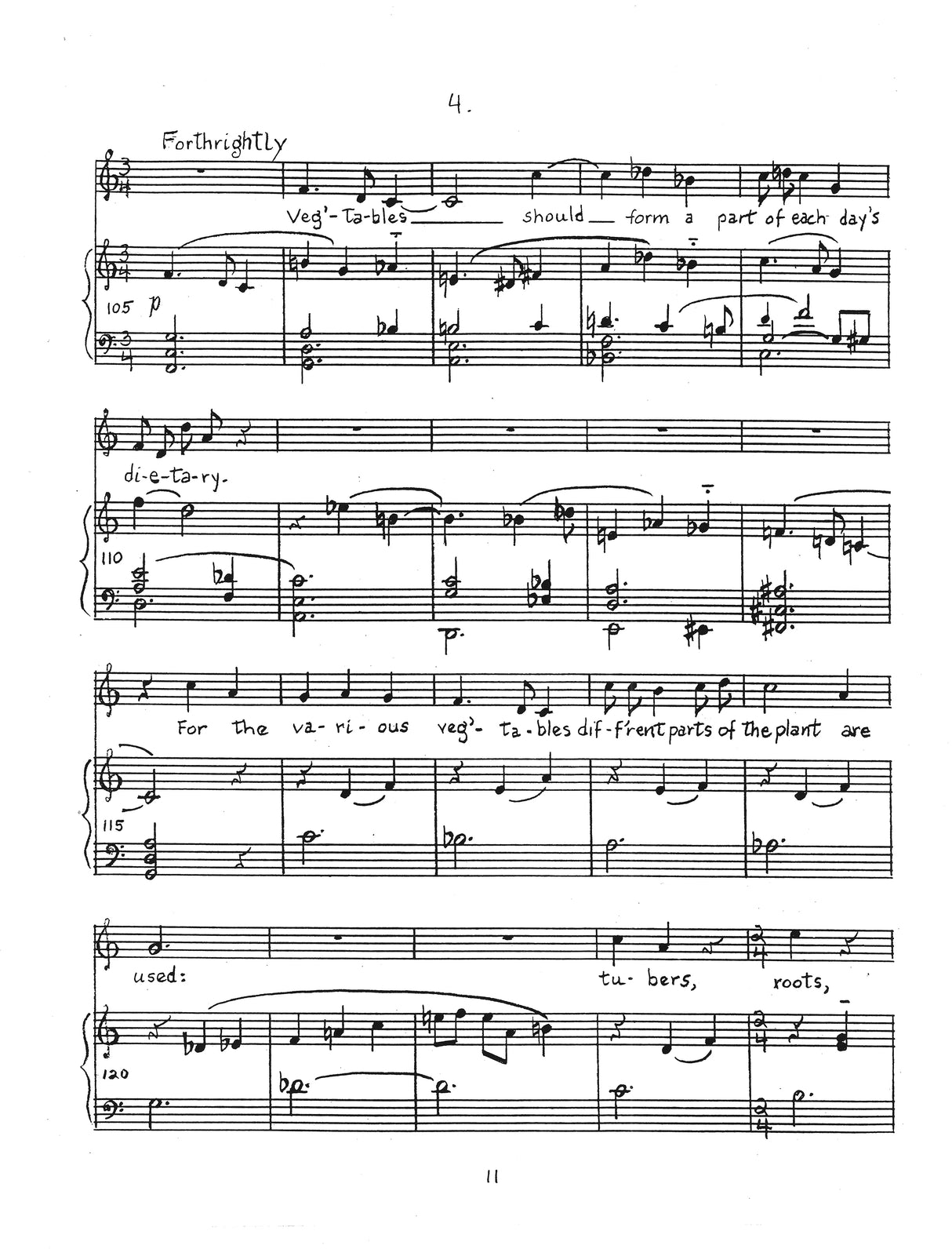 Borroff: Food and Gladness