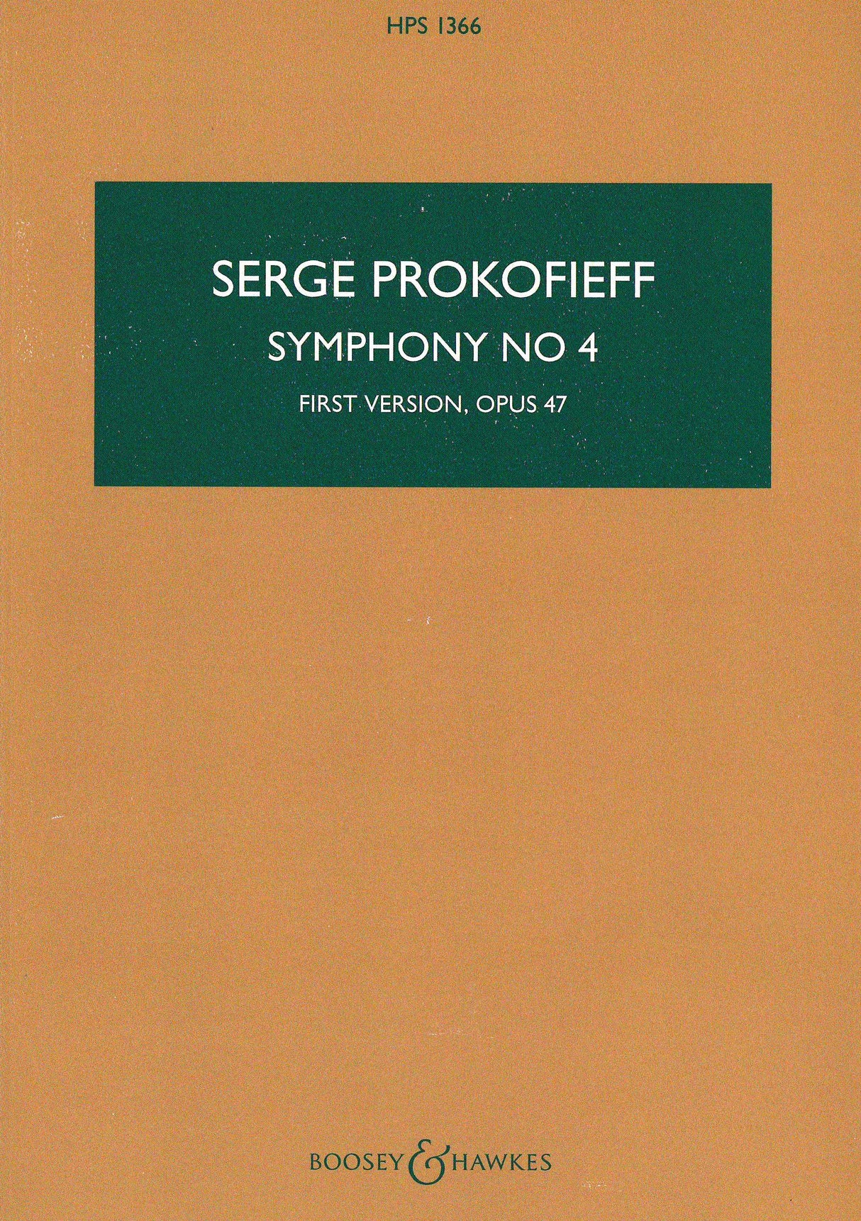 Prokofiev: Symphony No. 4 in C Major, Op. 47