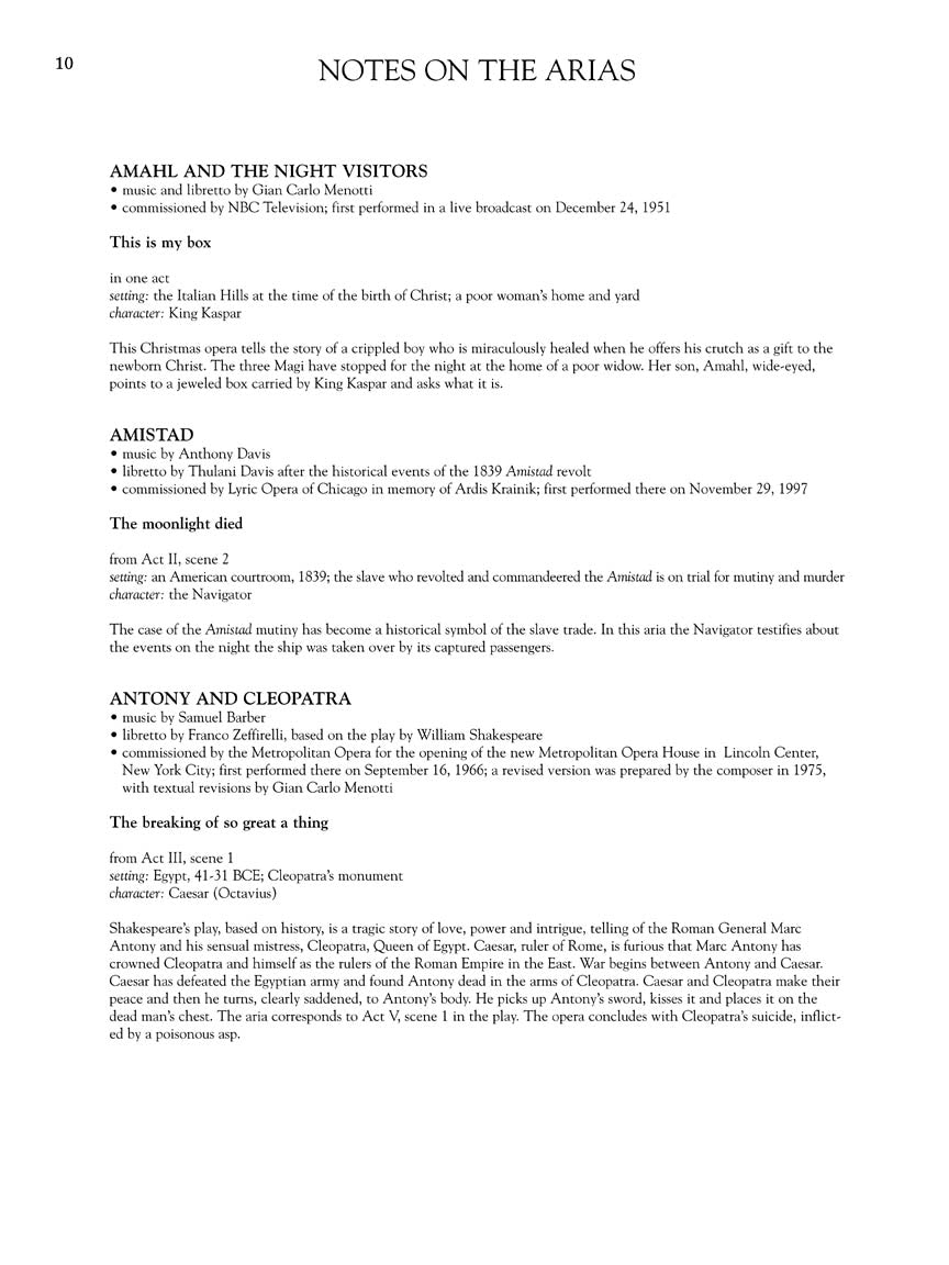 American Aria Anthology - Tenor