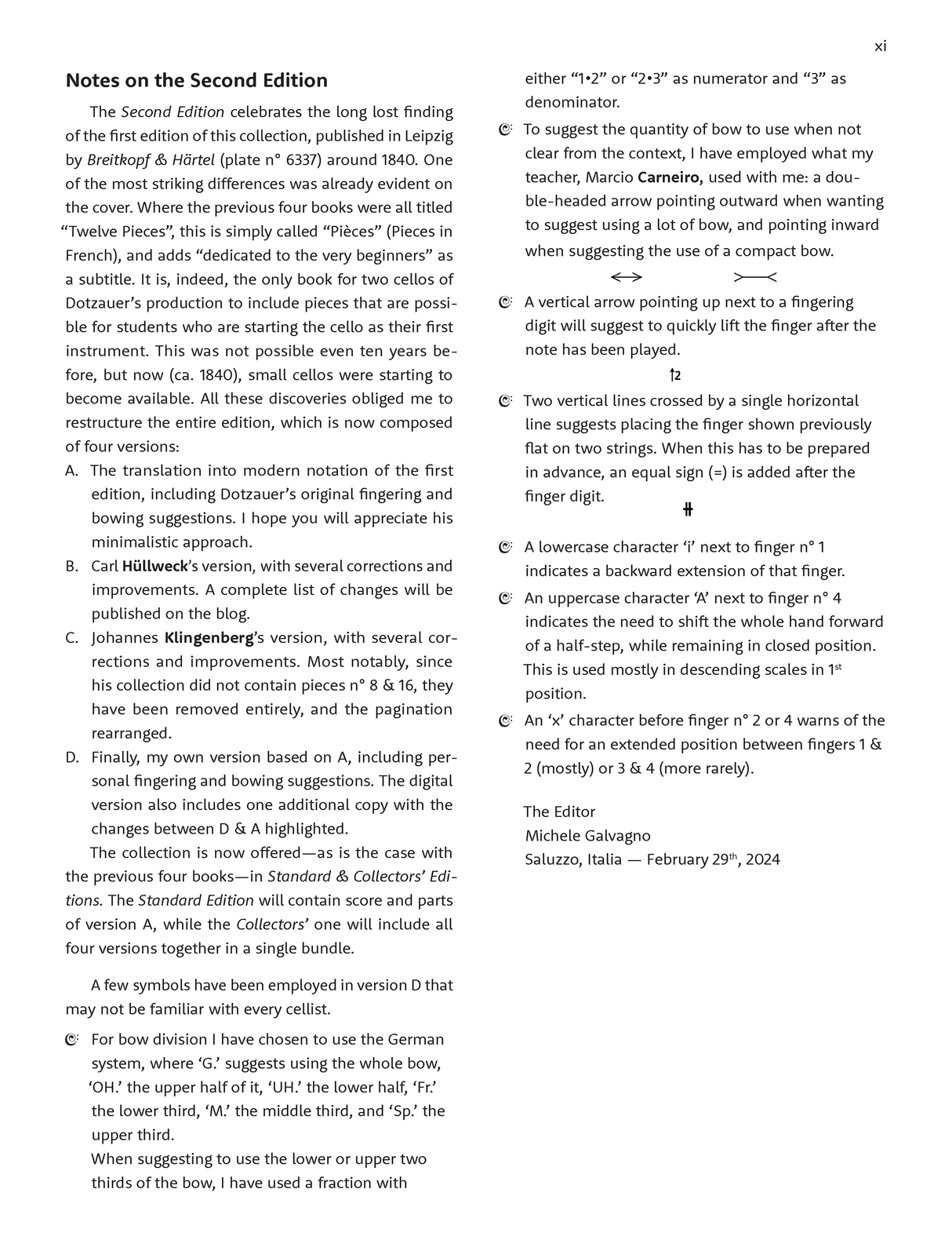 Dotzauer: Twenty-four Pieces, Op. 159 (Book 5)