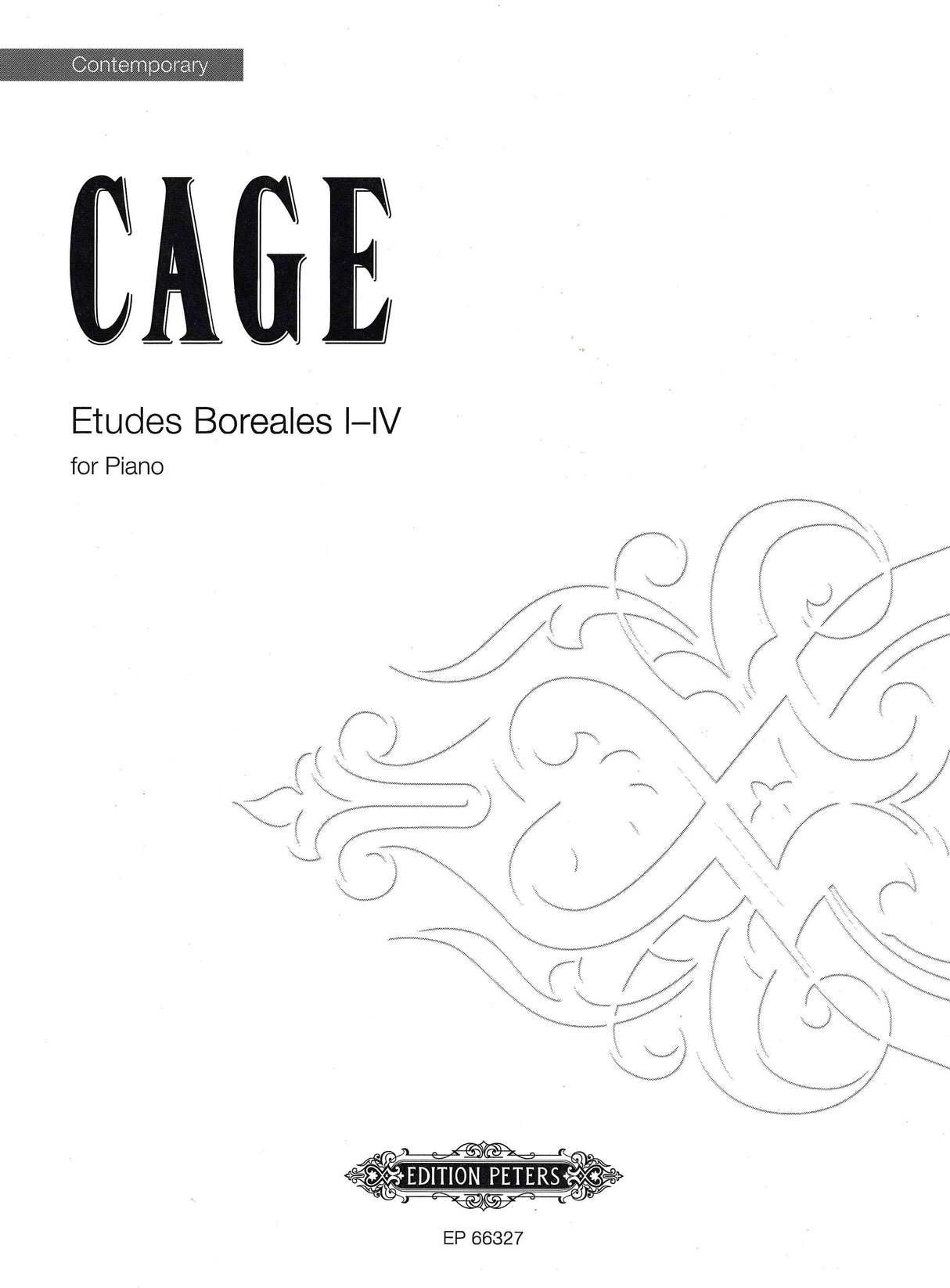Cage: Etudes Boreales I-IV (Version for Piano)