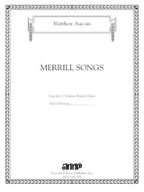 Aucoin: Merrill Songs