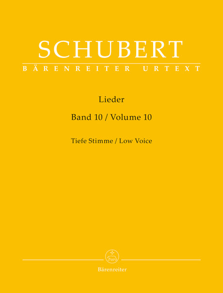 Schubert: Lieder - Volume 10