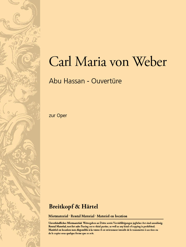 Abu Hassan / Ouvertüre