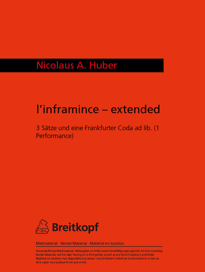 l'inframince - extended