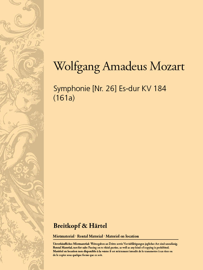 Symphonie Nr. 26 Es-dur