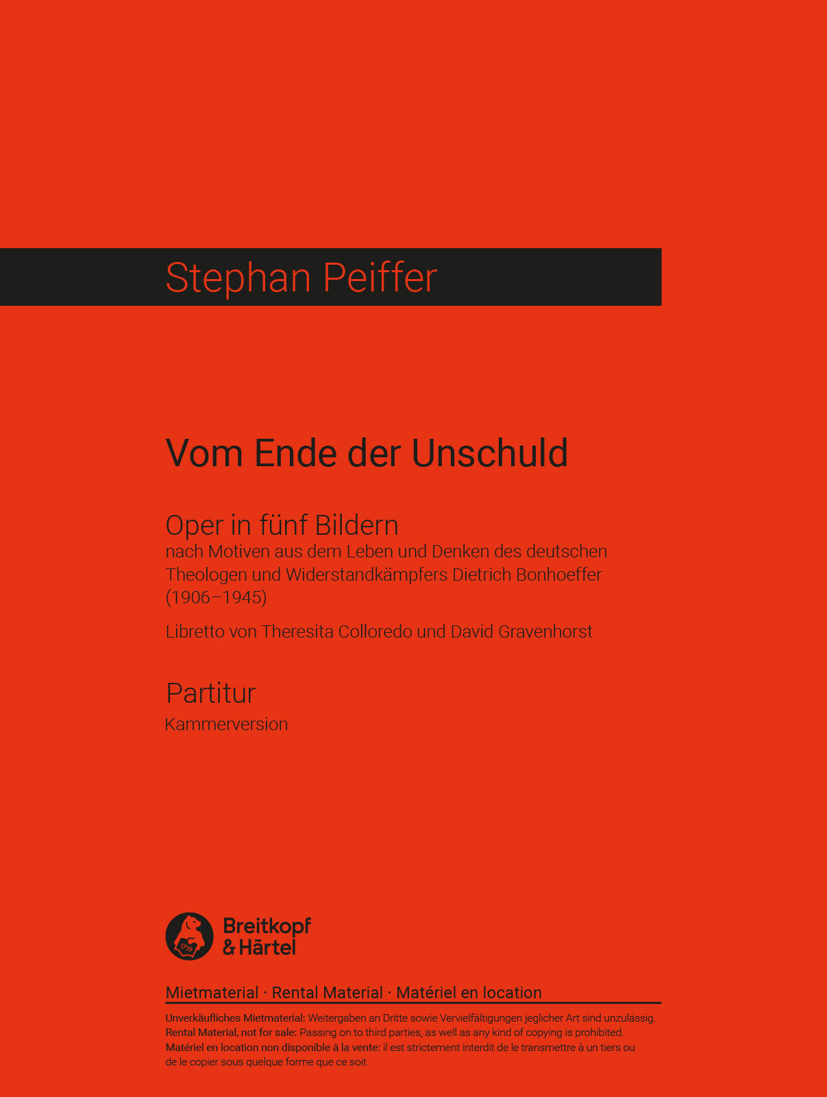 Vom Ende der Unschuld