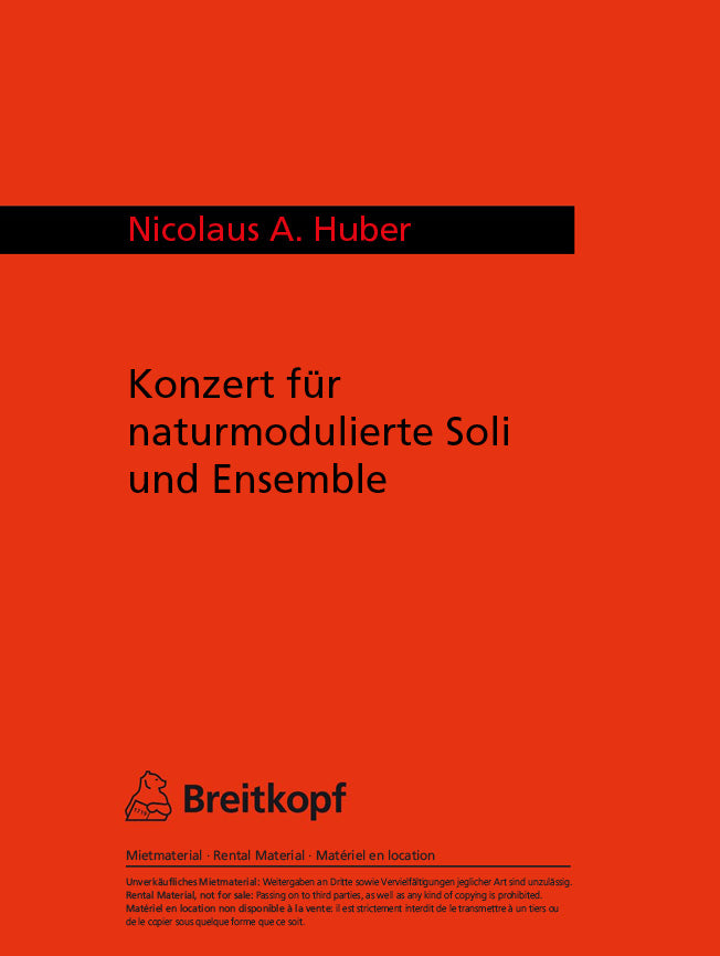 Konzert für naturmodulierte