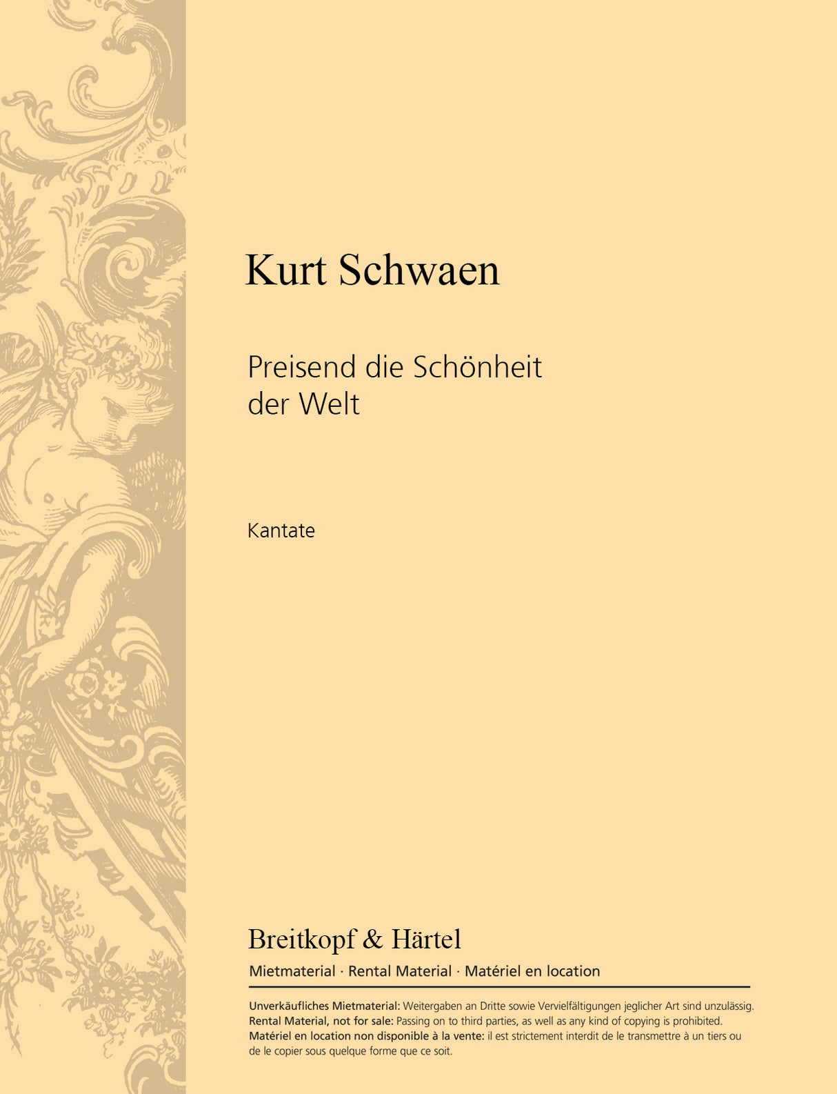 Preisend die Schönheit der Welt