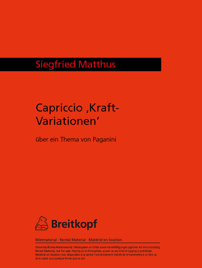 Capriccio (Violinkonzert)