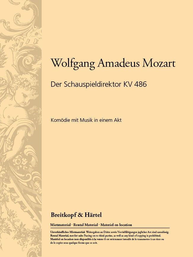 Schauspieldirektor - Ouvertüre