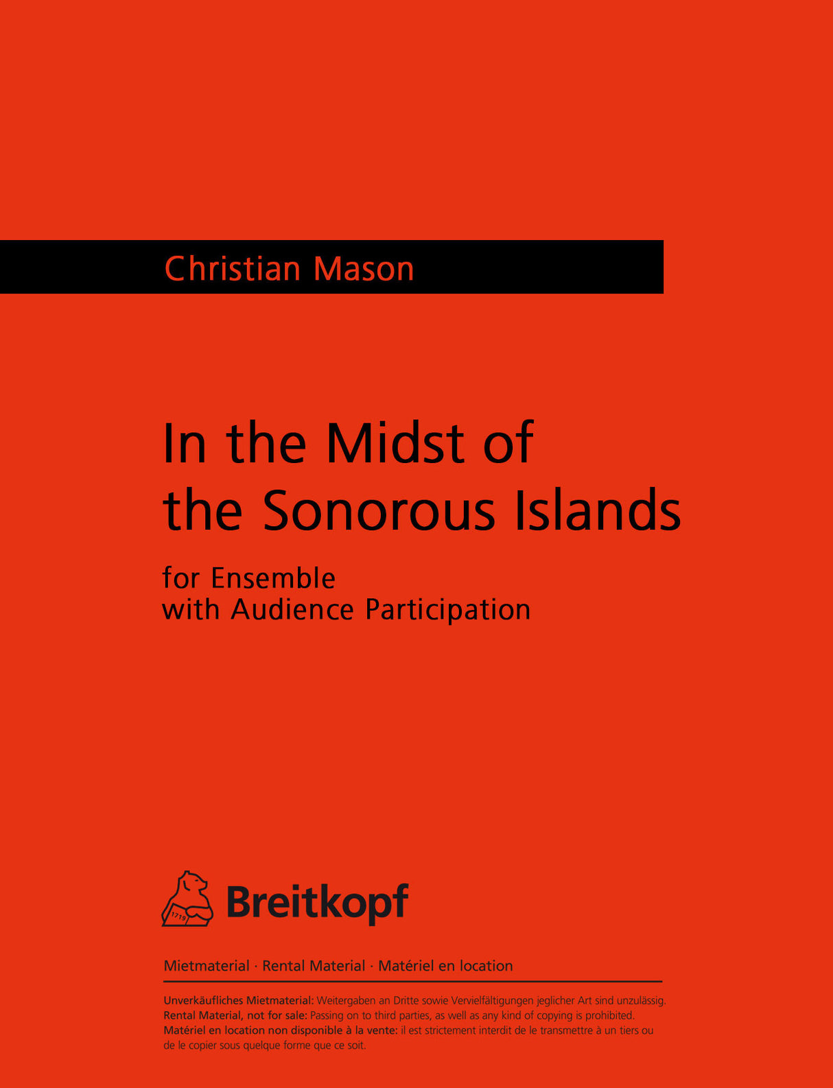 In the Midst of the Sonorous Islands
