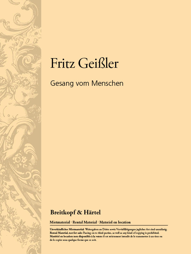 Gesang vom Menschen