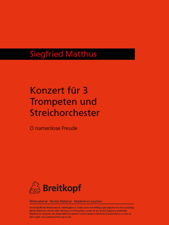 Konzert für 3 Trompeten