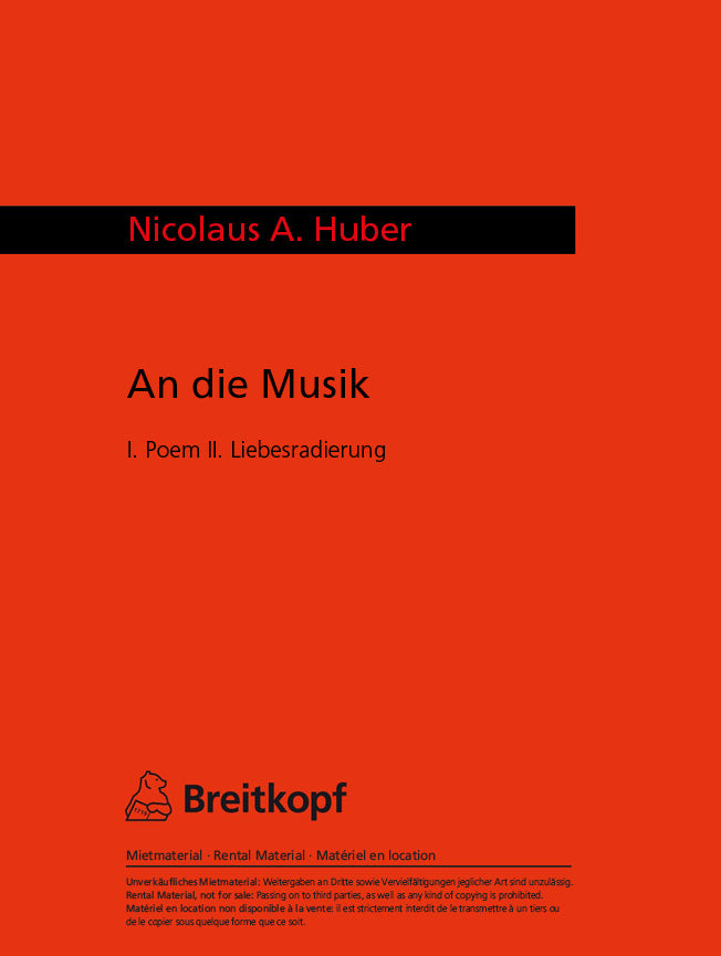An die Musik