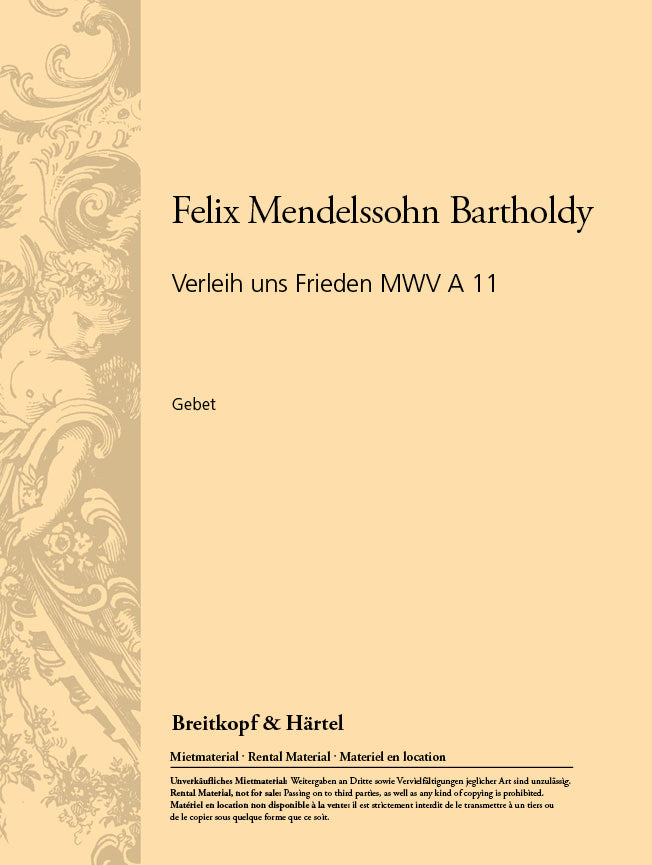 Verleih uns Frieden