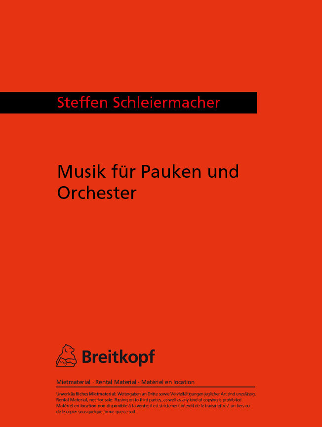 Musik für Pauken und Orchester