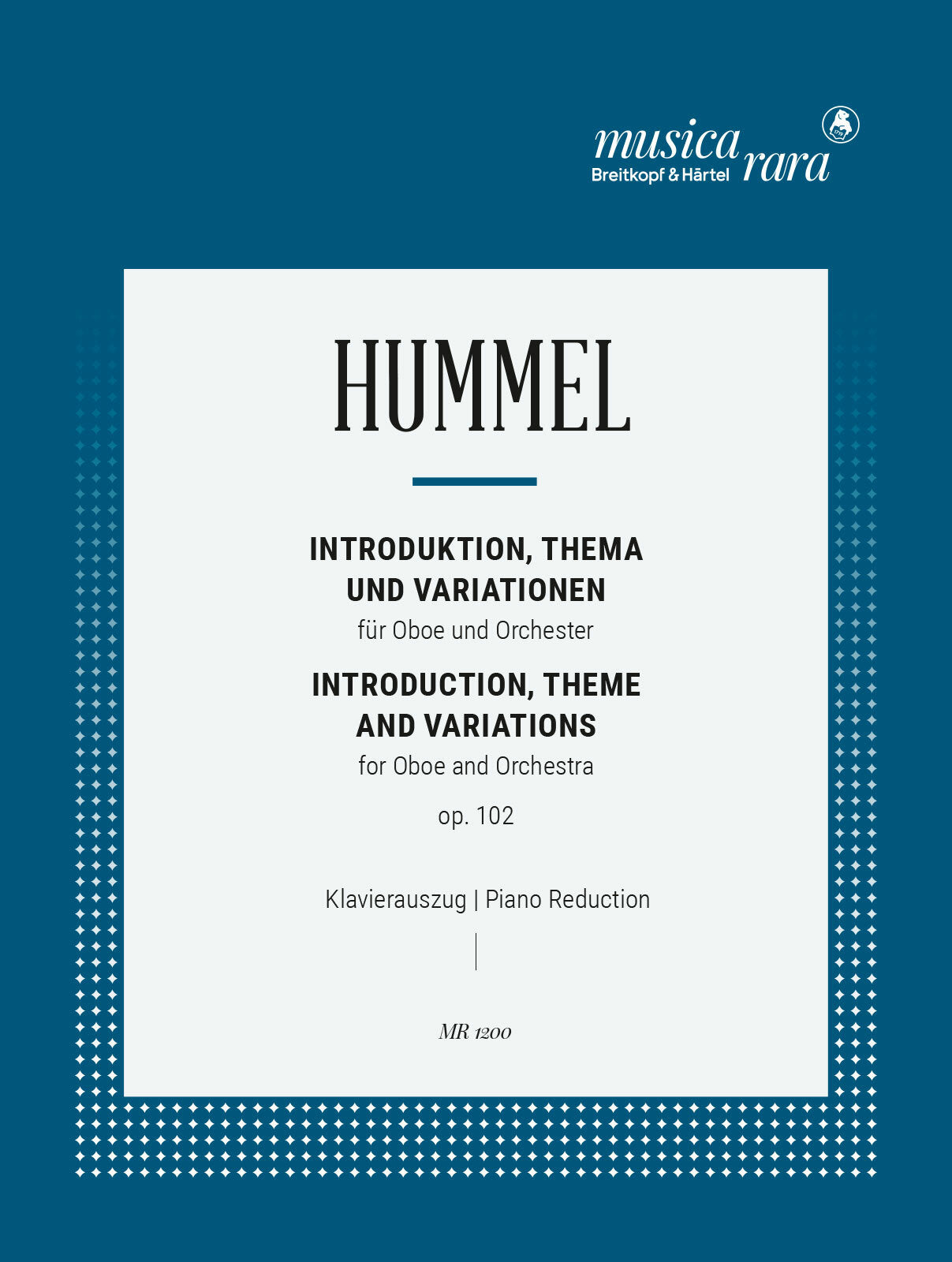 Introduktion, Thema und Variationen