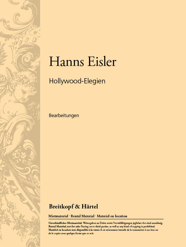 Hollywood-Elegien, Fünf