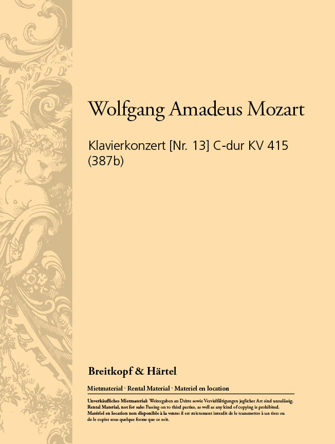 Klavierkonzert Nr. 13 C-dur