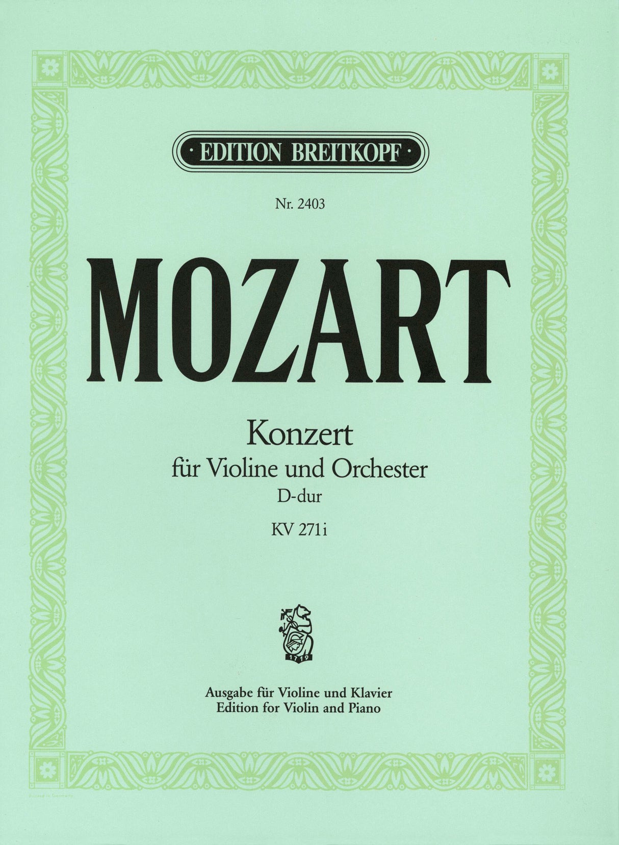 Violinkonzert Nr. 7 D-dur