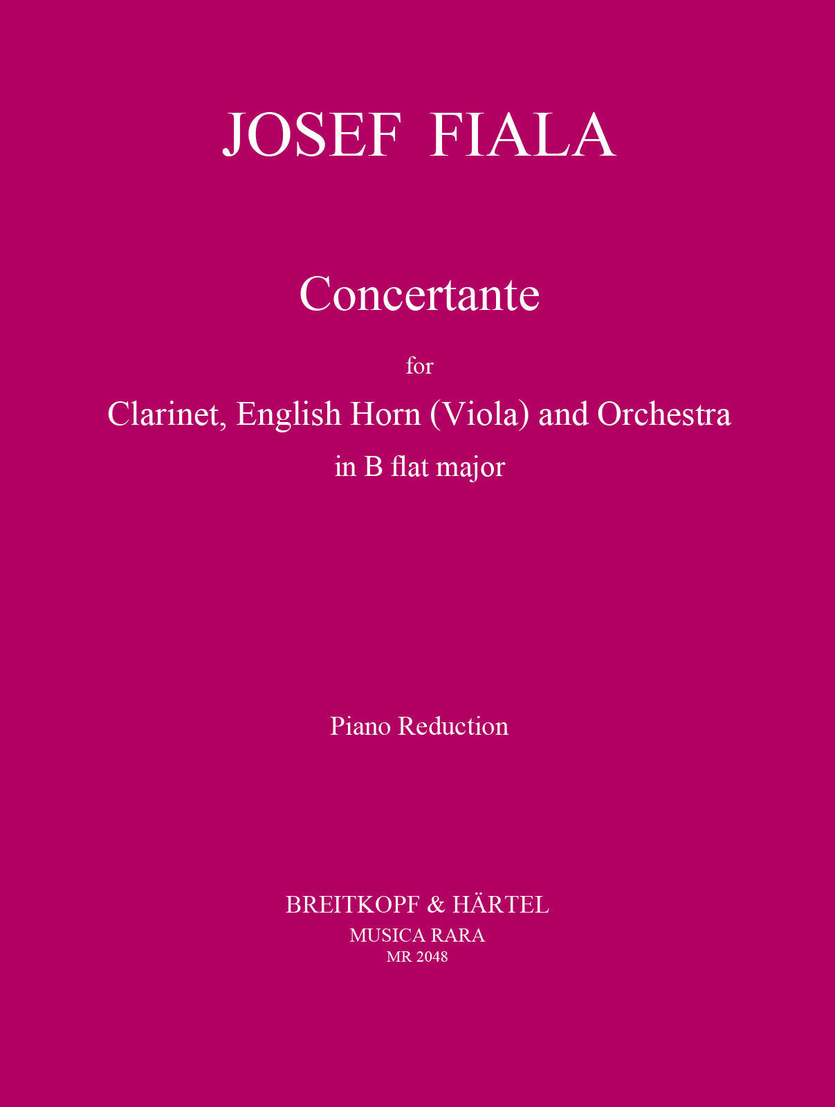 Concertante in B-dur