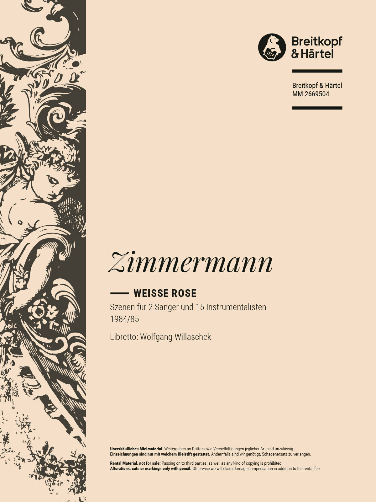 Weiße Rose (1984/85)
