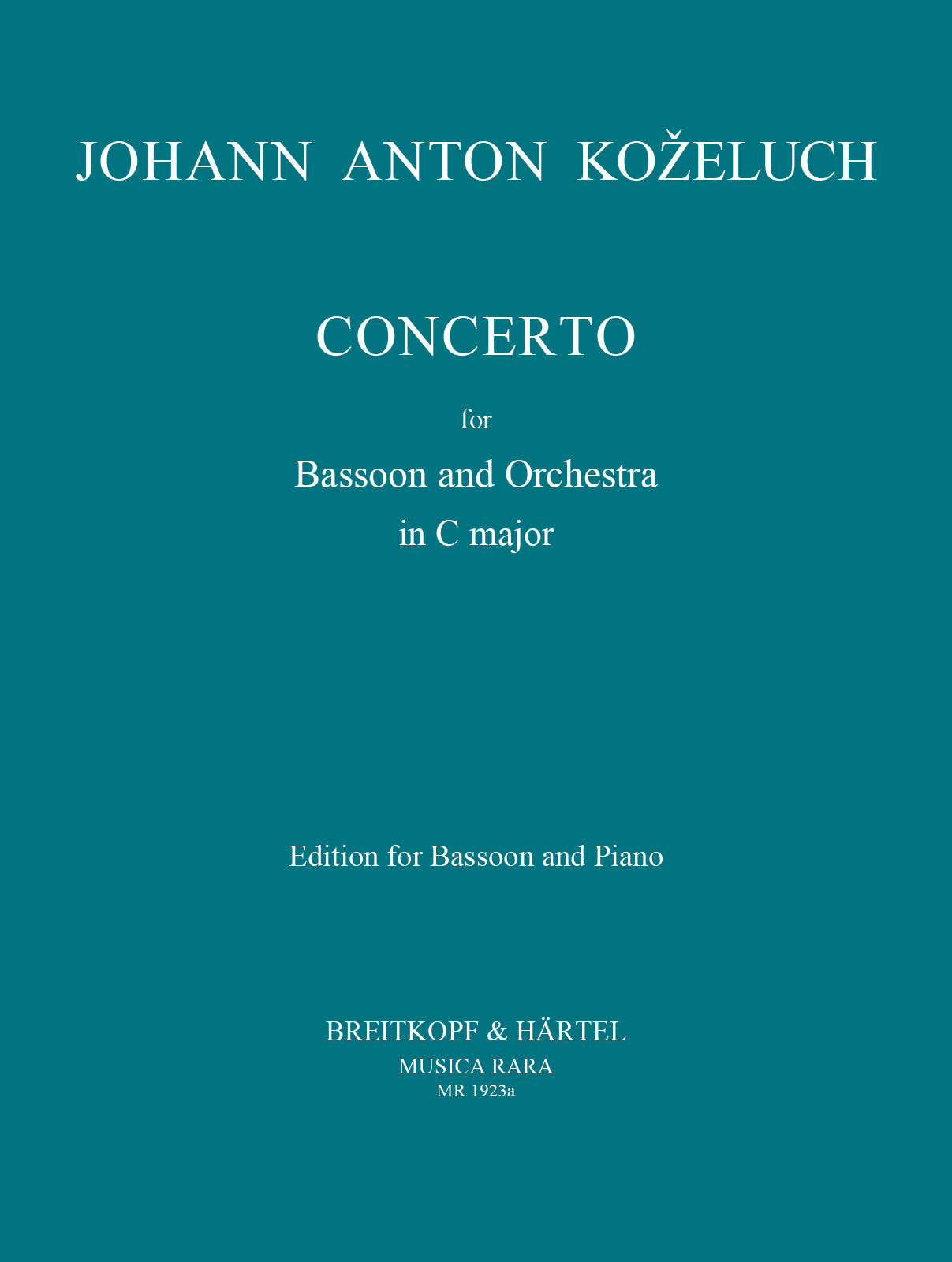 Fagottkonzert in C