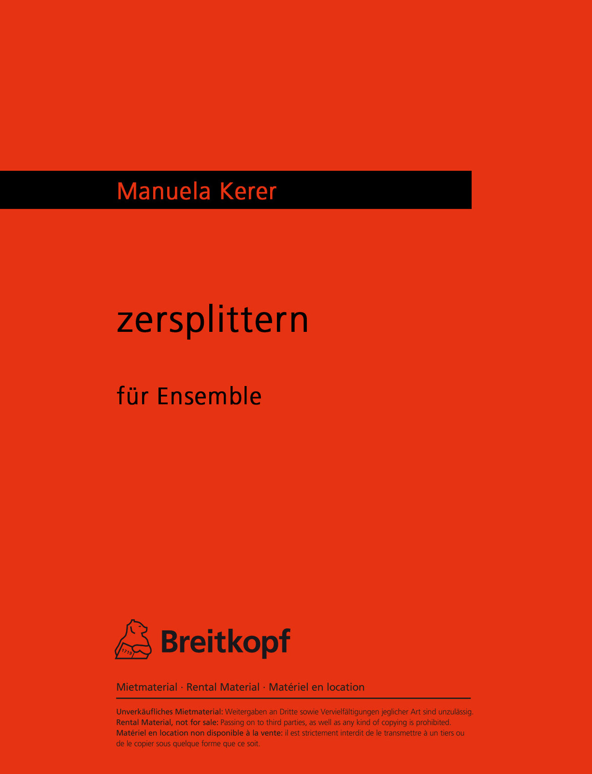 zersplittern