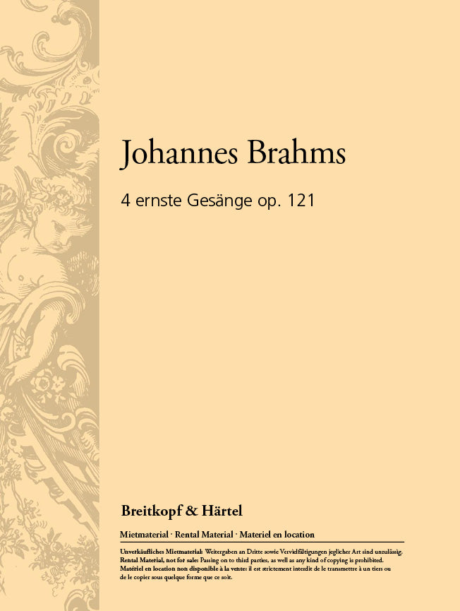 Vier ernste Gesänge