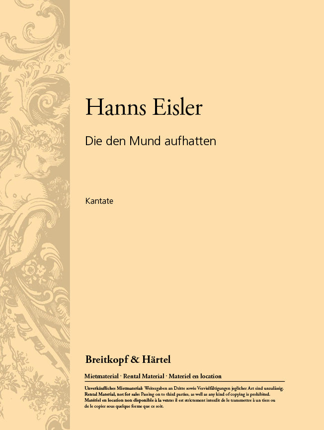 Die den Mund aufhatten