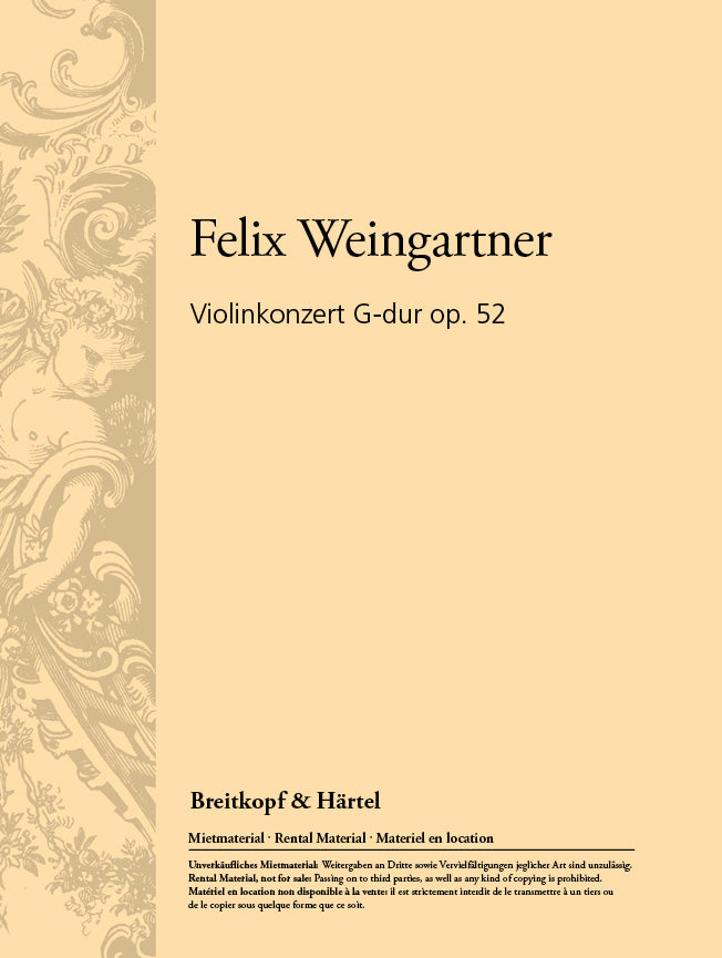 Violinkonzert G-dur