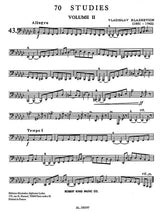 Blazhevich: 70 Studies for Tuba - Volume 2 (Nos. 43-70)
