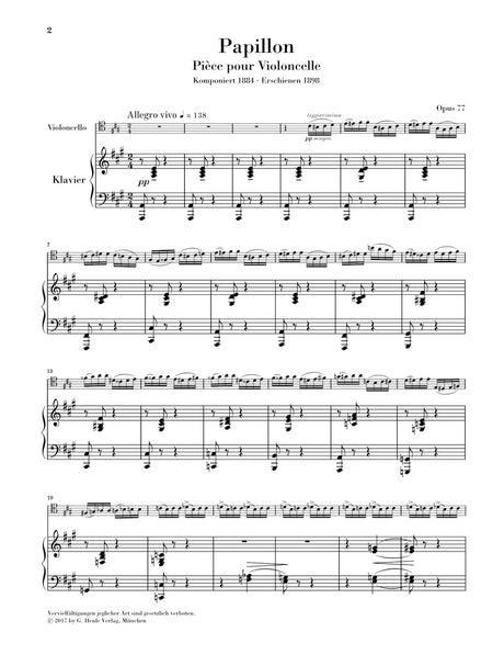Fauré: Papillon, Op. 77