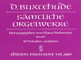 Buxtehude: 18 Preludes, BuxWV 136-153