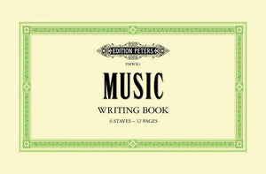 Music Writing Book