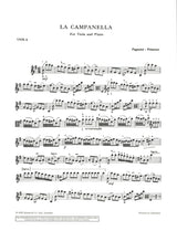 Paganini: La Campanella (arr. for viola)