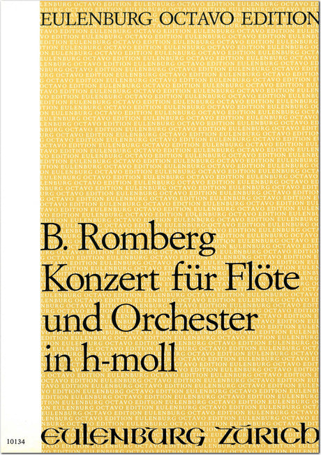 Romberg: Flute Concerto in B Minor, Op. 30
