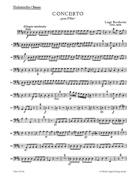 Boccherini: Flute Concerto in D Major, Op. 27