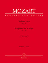 Mozart: Symphony No. 29 in A Major, K. 201 (186a)