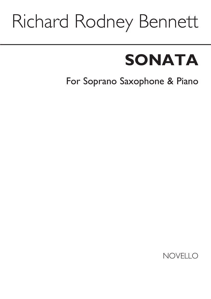 Bennett: Soprano Saxophone Sonata
