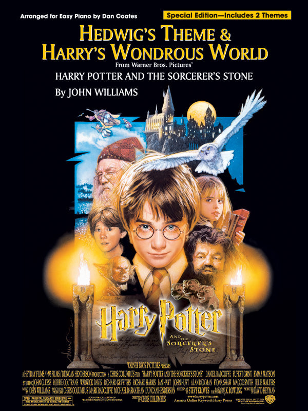 Williams: Hedwig's Theme & Harry's Wondrous World (arr. for easy piano)