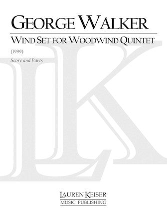 Walker: Wind Set for Woodwind Quintet