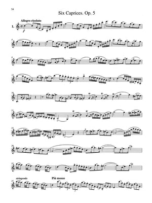 Er. Cavallini: 30 Caprices for Clarinet