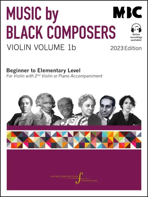 Music by Black Composers - Violin - Volume 1b