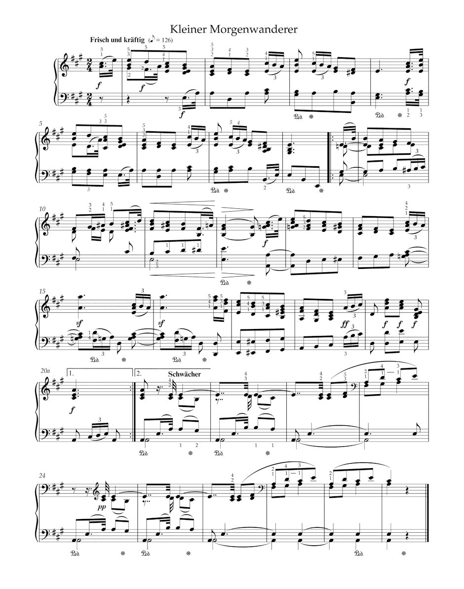 アンティーク楽譜Schumann Children's Pieces Schumann: Album for the Young, Op. 68 – Ficks Music