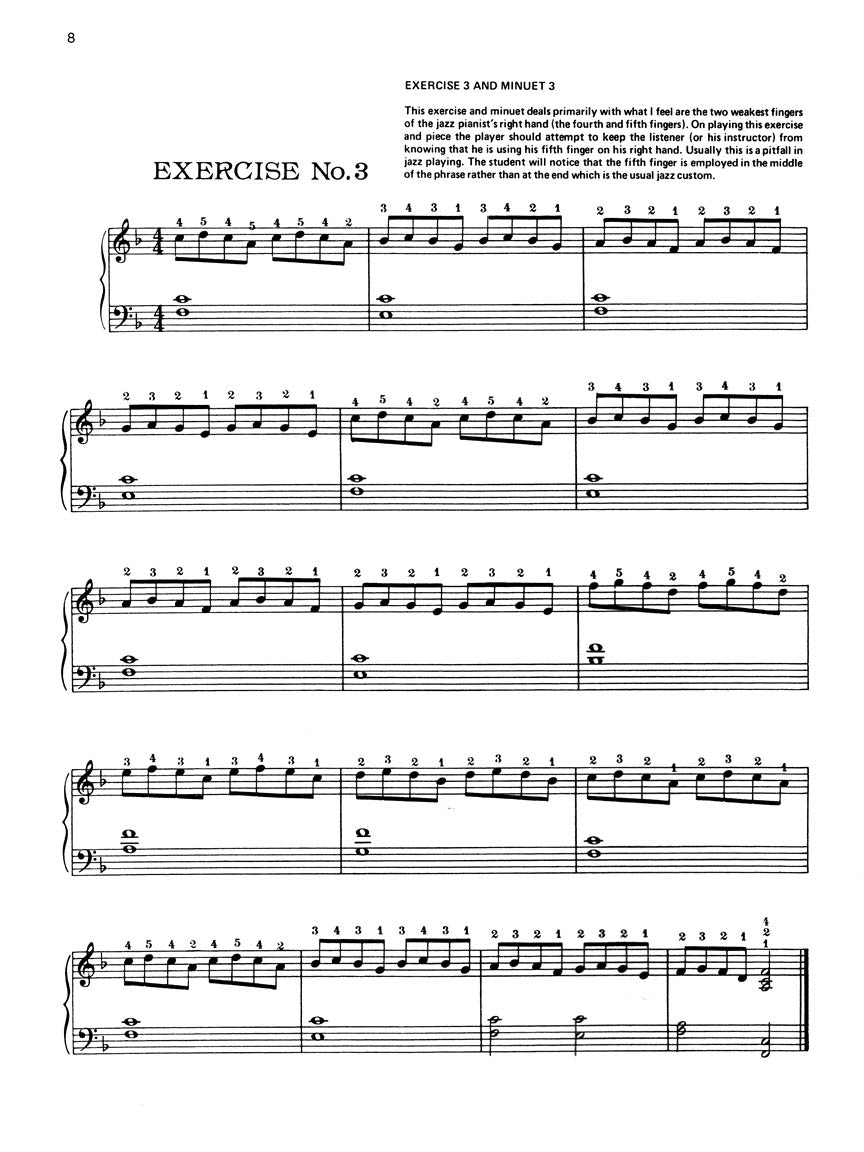 Peterson: Jazz Exercises, Minuets, Etudes & Pieces for Piano Peterson: Jazz Exercises, Minuets, Etudes & Pieces for Piano